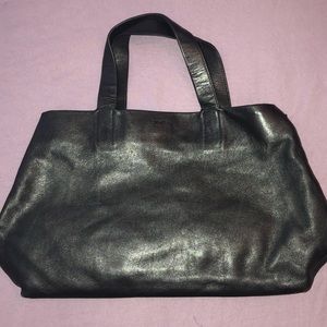 Calvin Klein Black leather bag